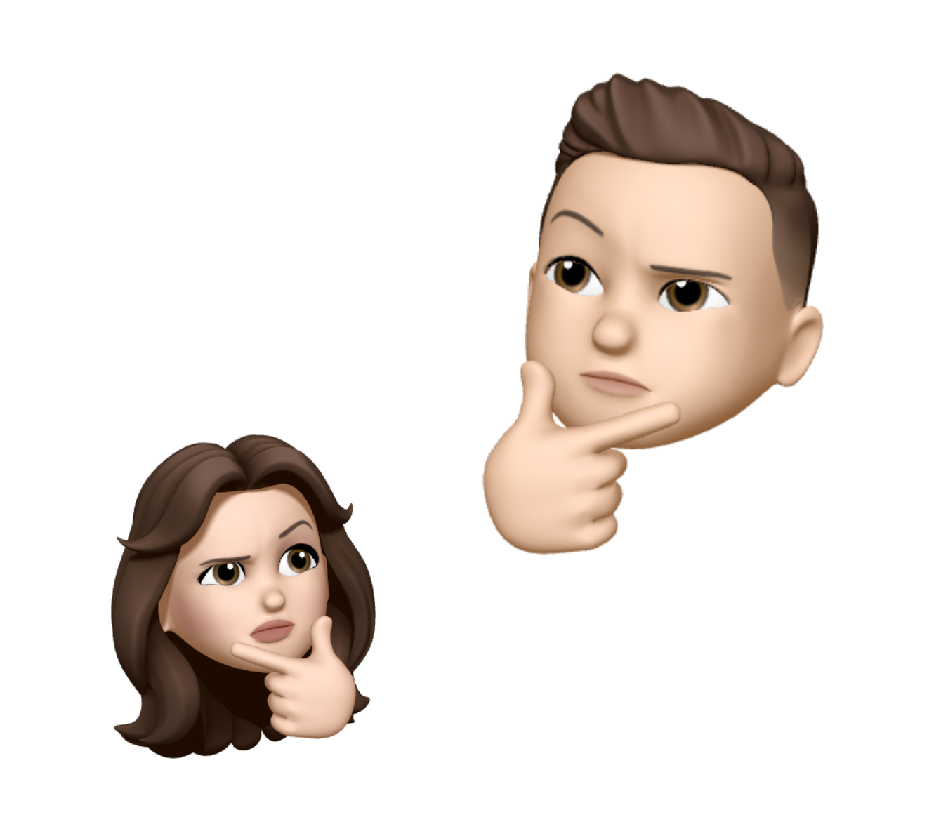 curious emojis